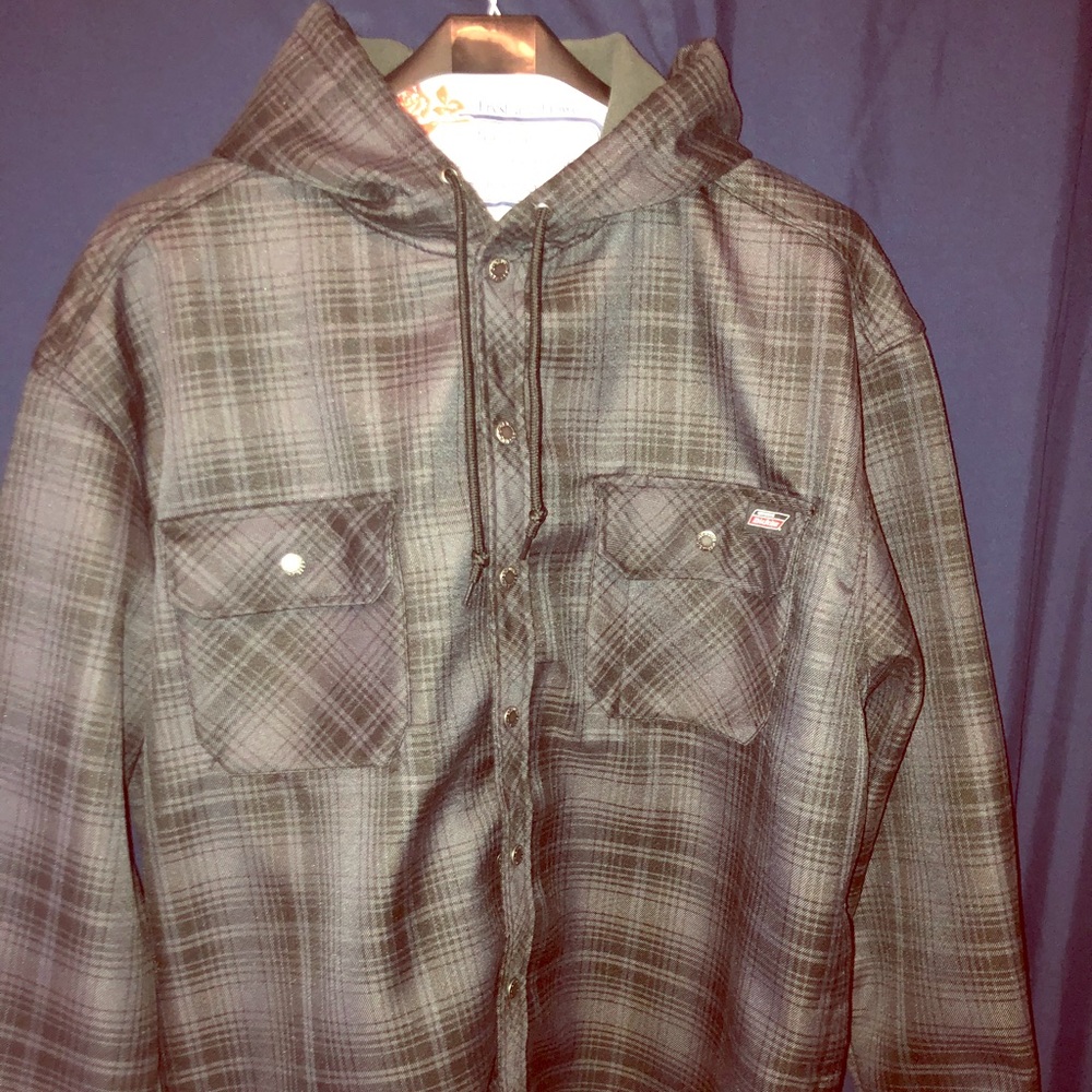 (NWOT) Dickies Button Down Hooded Jacket